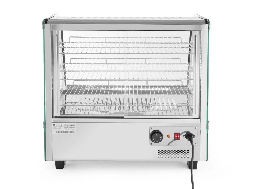 Warmhaltevitrine mit 3 Auslagen 1500 W