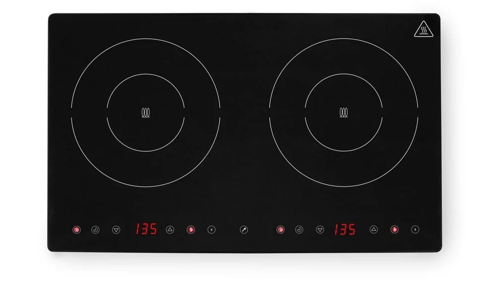 Black Line Induktionskocher doppelt 2000W+1500W