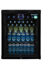 Gastro-Cool GD155 Getränkekühlschrank 130 Liter schwarz/schwarz, LED
