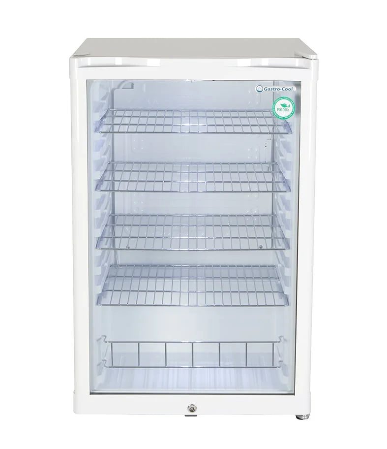 Gastro-Cool GD155 Getränkekühlschrank 130 Liter weiß/weiß, LED