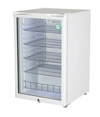 Gastro-Cool GD155 Getränkekühlschrank 130 Liter weiß/weiß, LED