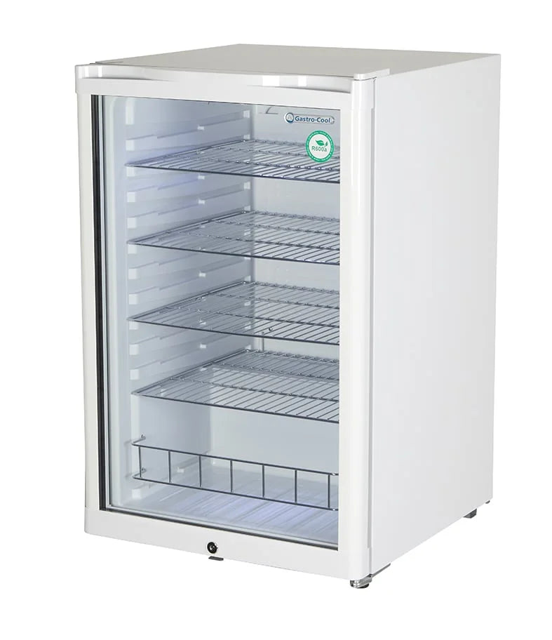 Gastro-Cool GD155 Getränkekühlschrank 130 Liter weiß/weiß, LED