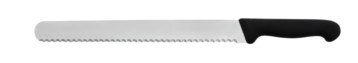 Schneider Edelstahl Gyrosmesser 36 cm mit schwarzem PP-Griff