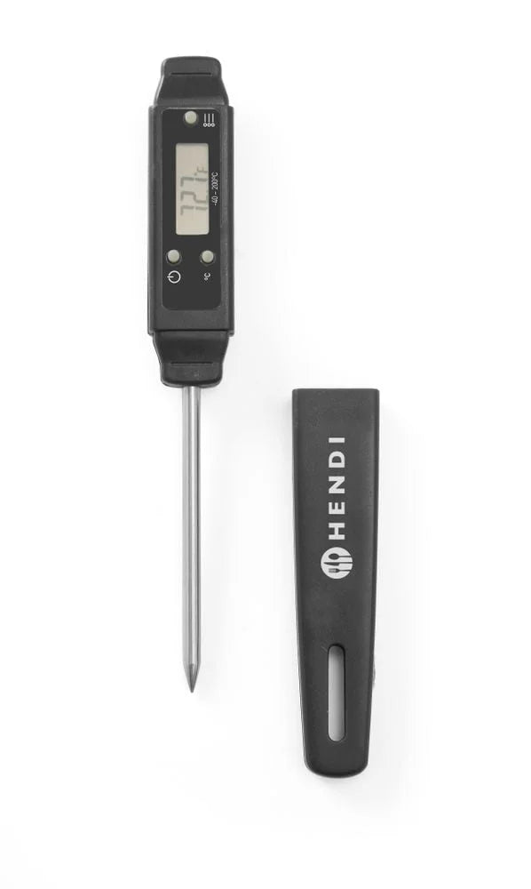 Digitales Einstechthermometer mit Klipp -10 bis 200 Grad