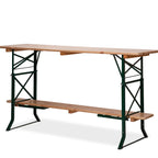 Feros Bierzeltgarniturerhöhung 1100 mm, 3mm gefaltenem Winkelstahl, 30000 (500/600 mm)