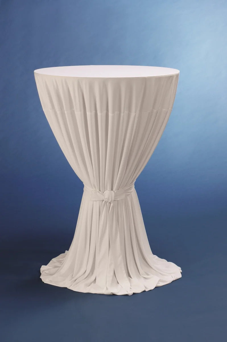 Event Stehtischhusse, 100% Polyester, ohne Fußtaschen, dunkelblau