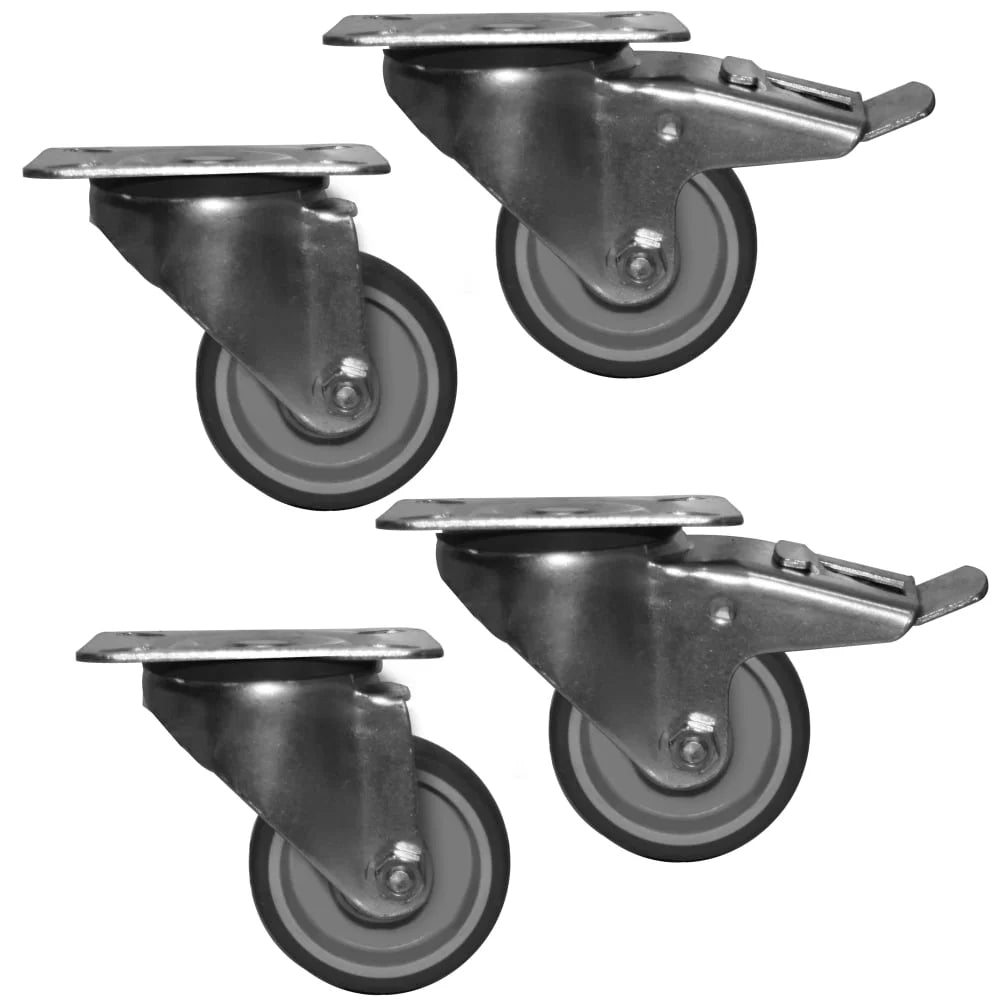 NordCap Rollenset mit 6 Rollen davon 2 mit Feststeller 402880340