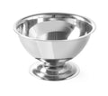 Eisbecher auf Fuß Edelstahl 90 mm