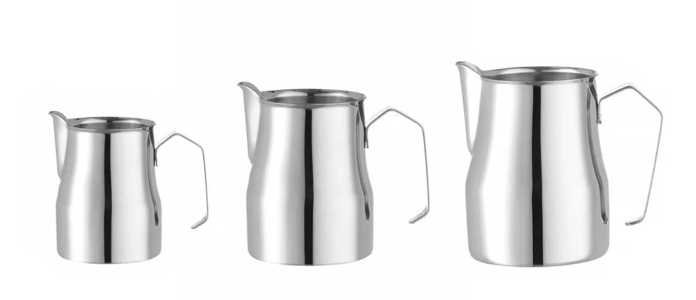 Hendi Milchkännchen mit V-förmigem Ausguss, 0,35L, Ø 65x(H)99mm
