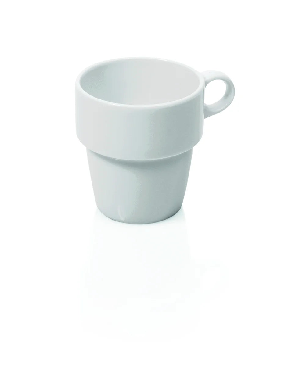 WAS Germany Kaffeebecher 0,25L, stapelbar, Porzellan