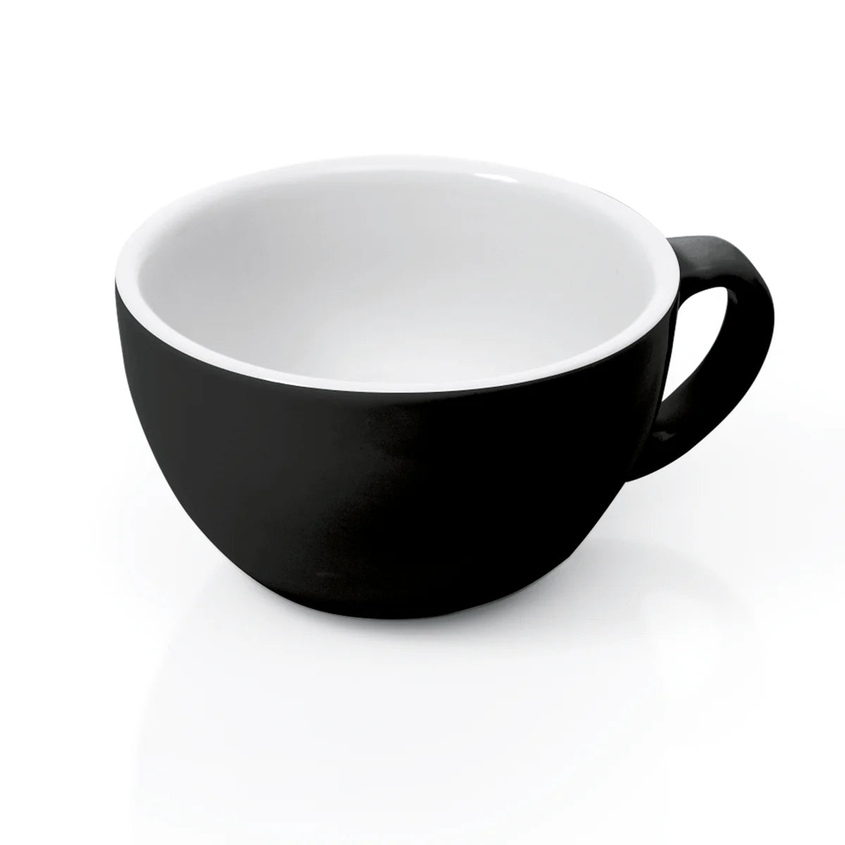 Cappuccino Obertasse Italia Black, 0,2 ltr., Porzellan