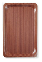 Serviertablett, rechteckig Woodform Antirutsch 430x610 mm