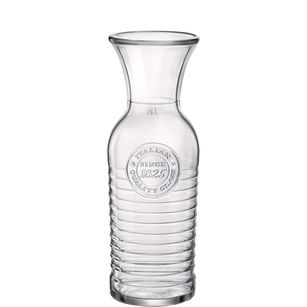 Bormioli Rocco Officina 1825 Karaffe 118 cl mit Füllstrich bei 1 l