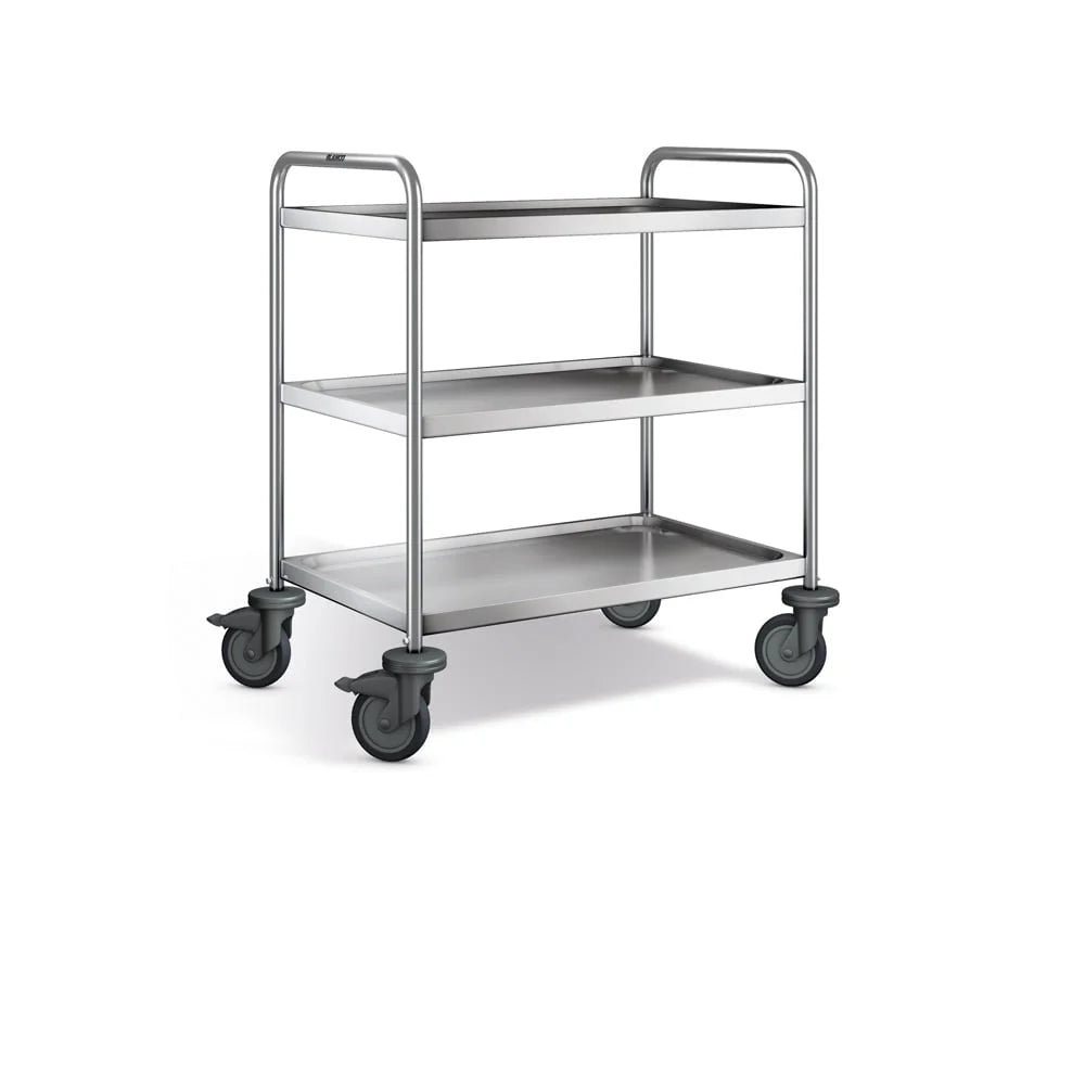 B.PRO Servierwagen SW 8 x 5-3, Kunststoffrollen