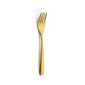 Comas Serie BCN Colors Gold 18/0 Kuchengabel