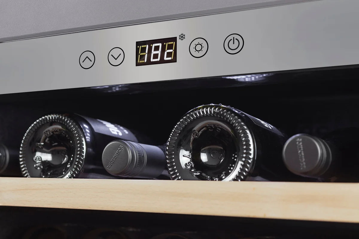CASO WineSafe Einbaukühlschrank 18 EB Inox