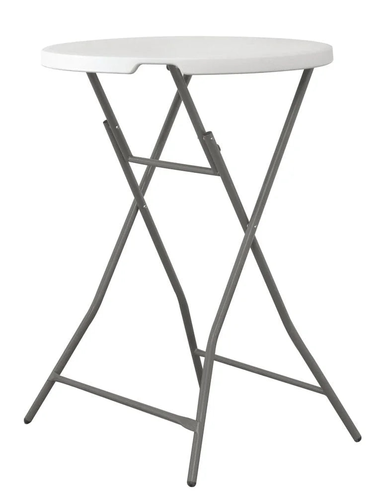 Stehtisch Ø800 mm, HDPE-Polyethylen, klappbar