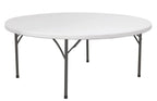 Buffettisch rund klappbar Ø1500x(H)740