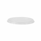 Papstar 50 Deckel für Dressingbecher, PP rund Ø 7,1 cm x H: 0,5 cm transparent