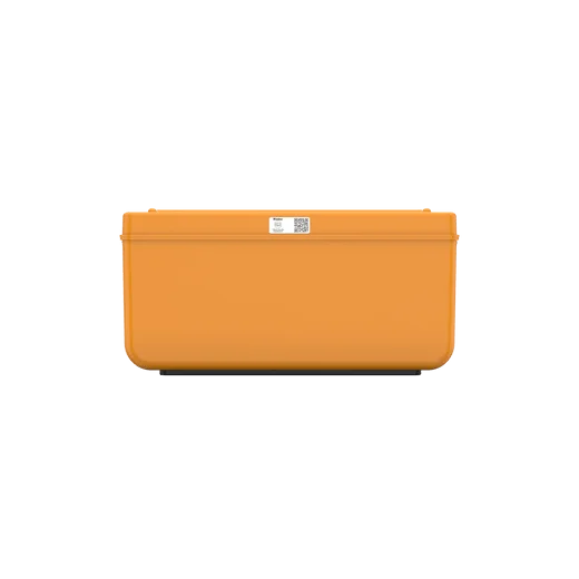 Rieber Thermobox thermoport® K 100 beheizter Toplader, orange, Inhalt: 26 Liter