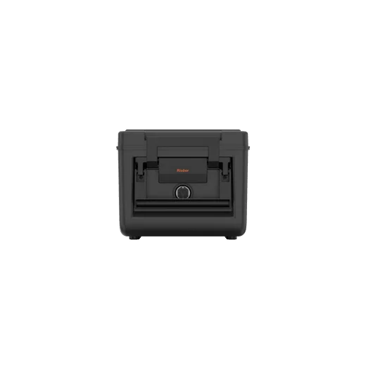 Rieber Thermobox thermoport® K 100 beheizter Toplader, schwarz, Inhalt: 26 Liter