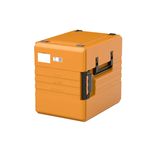 Rieber Thermobox thermoport® K 1000 unbeheizter Frontlader, orange, Inhalt: 52 Liter