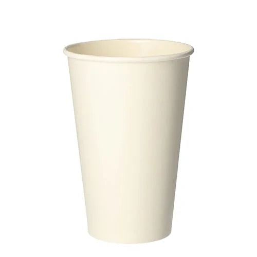 Papstar Trinkbecher, Pappe pure 0,3 l Ø 8 cm · 11,7 cm weiss / 50 Stk