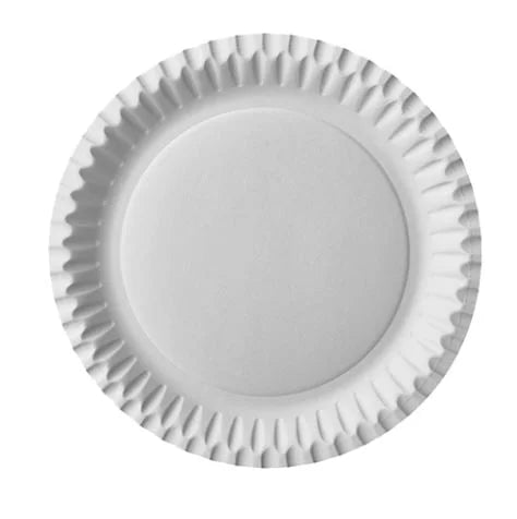 Papstar 100 Teller, Pappe rund Ø 23 cm weiss