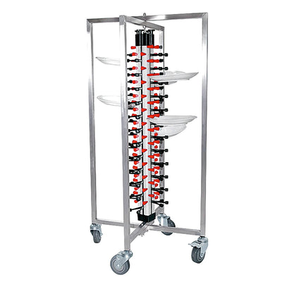 
Tellerstapelsystem für 48 Teller, 65 x 59 x 126 cm