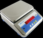 AE Adam Aqua ABW-S Wasserfeste Edelstahlwaagen, Kapazität 32kg/ Lesbarkeit 2g
