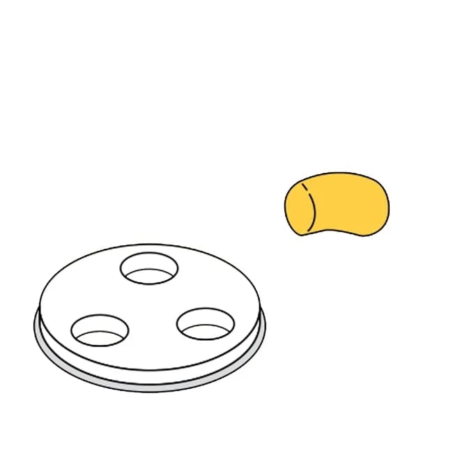 Fimar Nudelformscheibe Gnocchi 50