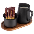 APS Milch- und Zucker-Set, schwarz