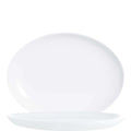 Arcoroc Evolutions White Platte oval 33 x 25 cm, weiß