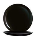 Arcoroc Evolutions Black Coupteller flach 19 cm, schwarz