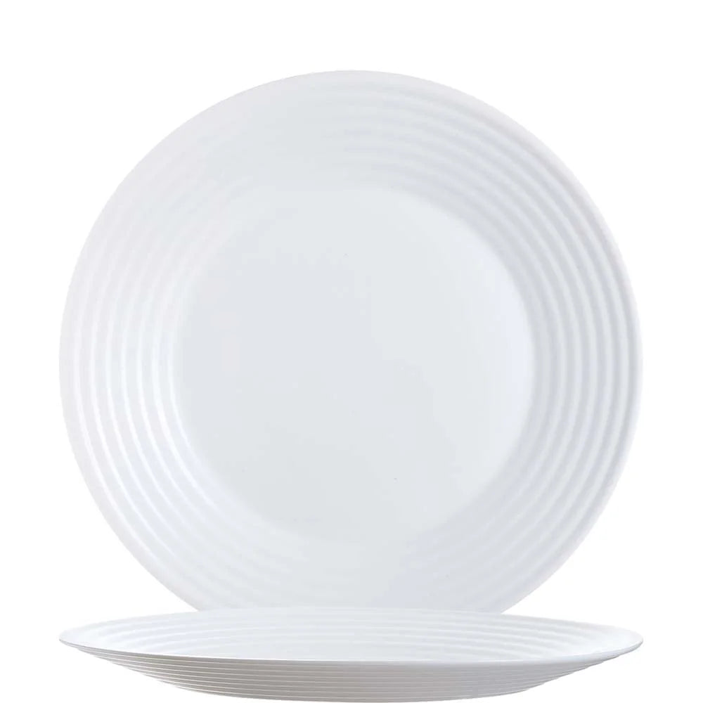 Arcoroc Stairo Uni weiß Teller flach 23,5cm