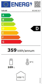 Tefcold Getränkekühlschrank ECO 109