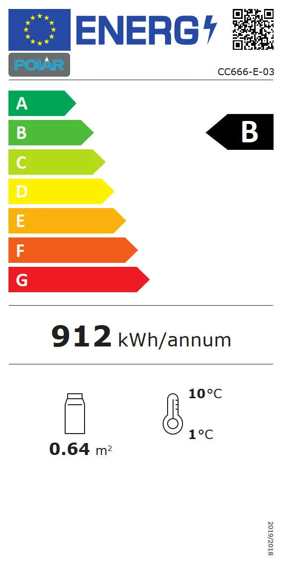 Kühlvitrine Polar 100 weiß