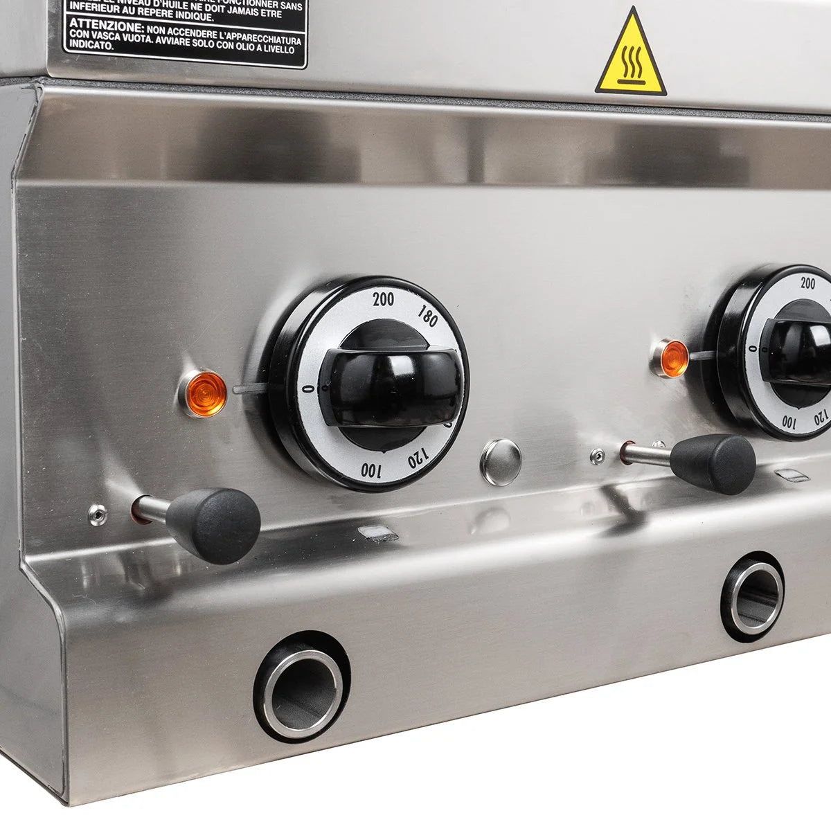 Elektrofritteuse Serie 700 - 40/70 - 6+6 Liter - Tischgerät
