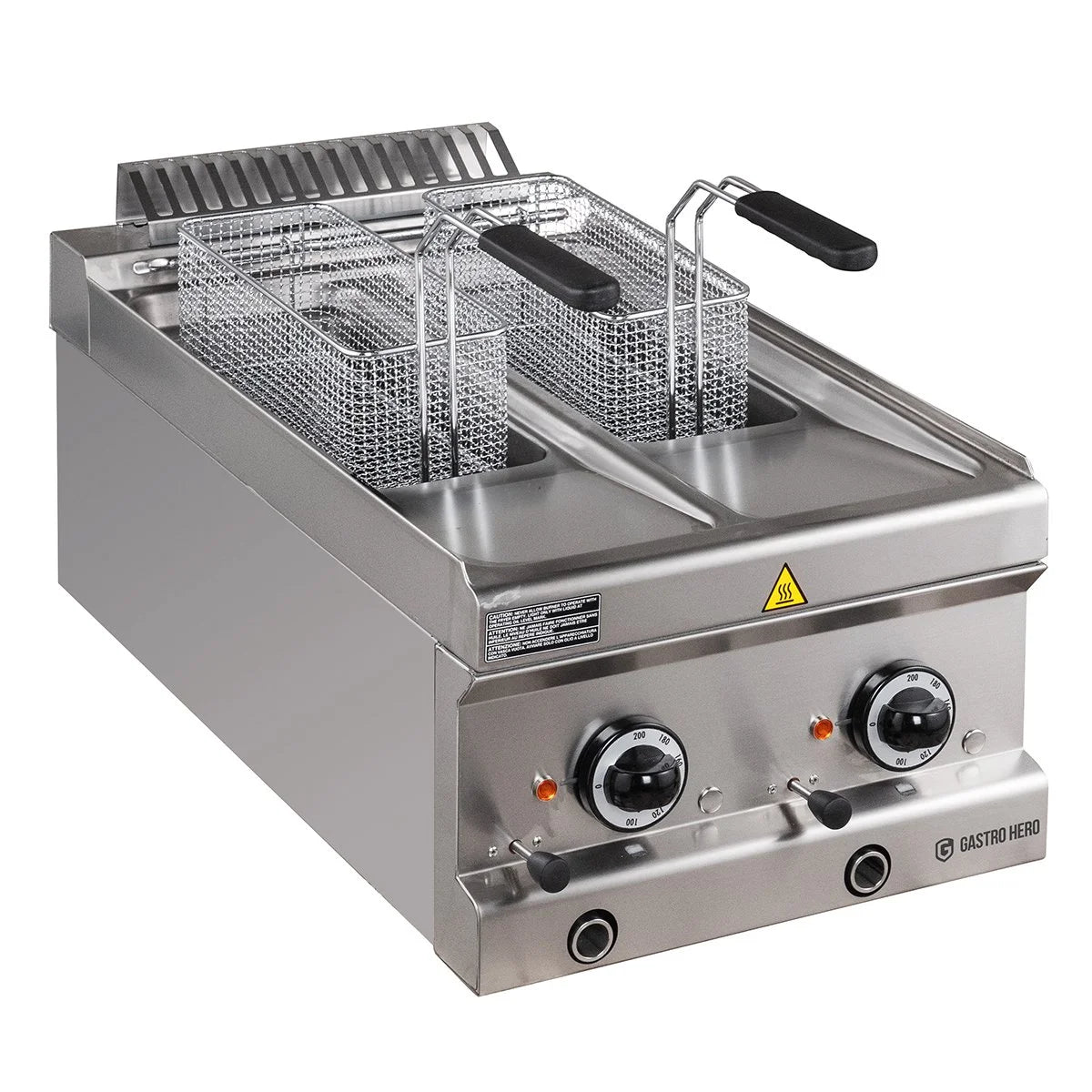 Elektrofritteuse Serie 700 - 40/70 - 6+6 Liter - Tischgerät