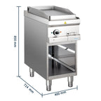Elektrogrillplatte Serie 700 - 40/70 - glatt