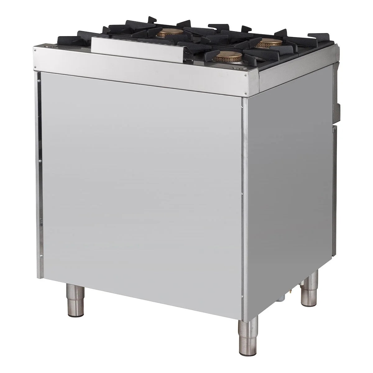 Gasherd Serie 700 - 70/70 mit Elektrobackofen, Umluft  - 4 Kochstellen - 30,6 kW