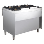 Gasherd Serie 700 - 110/70 - 6 Kochstellen - 42 kW