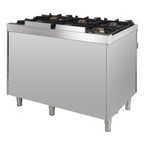 Gasherd Serie 700 - 110/70 mit Gasbackofen - 6 Kochstellen - 48 kW