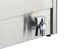 Elektro-Doppel-Fritteuse ECO 10+10 Liter mit Ablasshahn