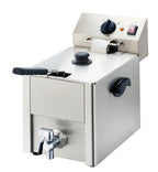 Elektro-Fritteuse ECO 10 Liter mit Ablasshahn