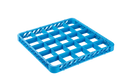 Aufsatz 25 Fächer 89x89 mm für Spülkorb, blau