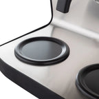 Filterkaffeemaschine ECO 2x 2 Liter schwarz inkl. 2 Glaskannen, 200 Tassen/Std., Professionelle Kaffeemaschine groß