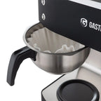 Filterkaffeemaschine ECO 2x 2 Liter schwarz inkl. 2 Glaskannen, 200 Tassen/Std., Professionelle Kaffeemaschine groß