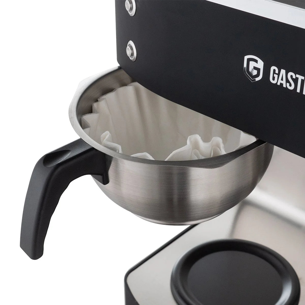 Filterkaffeemaschine ECO 2x 2 Liter schwarz inkl. 2 Glaskannen, 200 Tassen/Std., Professionelle Kaffeemaschine groß