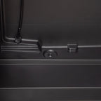 Getränkekühlschrank GK-360BB, 360 Liter Kühlraumvolumen, 4 verstellbare Einlegeböden, Innenbeleuchtung, Abschließbar, Schwarz